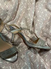 Heels Silver Diamond Heels