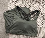 Lululemon Lulu Wild Tank Fatigue Green Camo