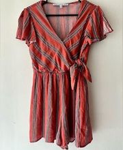 Hyfve Orange Romper size Small