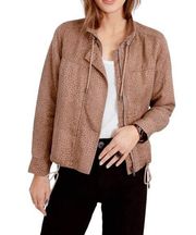 Rails Tennessee Tawny Spots Leopard Print
Bomber Brown Jacket Size Small NWT