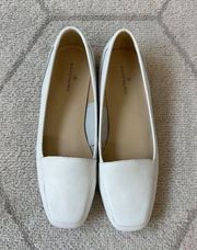 Enzo Angiolini White Leather LIberty Flats sz 7