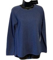 Jeanne Pierre Women’Sweater Size Small 100% Cotton Blue