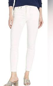 NWT FRYE Veronica Cropped Skinny Stretch Jeans Winter White size 28