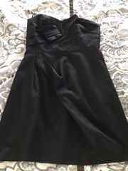 Black Strapless Dress