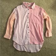 Collection Button Up Blouse Size S/M