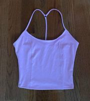 NWOT Victoria’s Secret sport lavander racer back yoga tank top