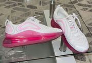 Nike Air Max 720 White Pink Rise Laser Fuchsia