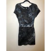 Black Spacedye Spaced Out Mini Dress from Peyton Jensen Career Casual Sz XS