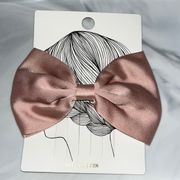 Pink Bow Hair Clip 🎀