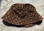 Playboy Monogram Brown/Khaki Bucket Hat