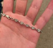 Silver Heart Bracelet