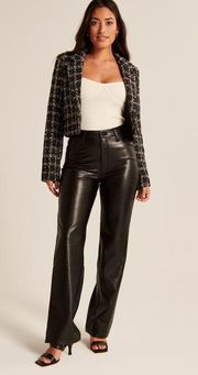 Abercrombie Curve Love Leather Pants