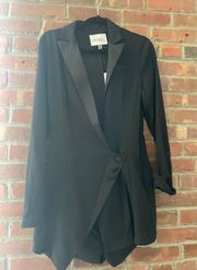 Black Blazer Jumpsuit