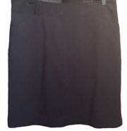 WORTHINGTON WOMENS BLACK PETITE SKIRT SIZE 12