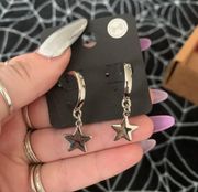 Huggie Star Earrings 