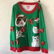 NWT  sweater Christmas bell 🔔 sweater