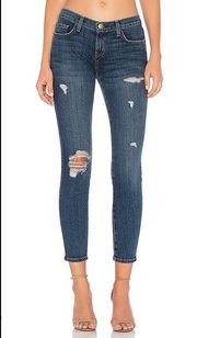 Current/Elliott the easy stiletto distressed jeans skinny Sz 27