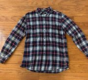 Like new Uniqlo ladies plaid shirt size M