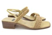 VINTAGE Stuart Weitzman Dagwood Sandals in Beaded Nappa size 6B