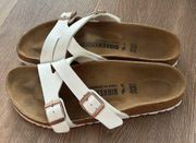 White Yao Sandals