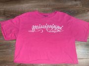 Mississippi College Crop T-Shirt