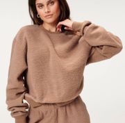 Sherpa Boyfriend Sweatshirt