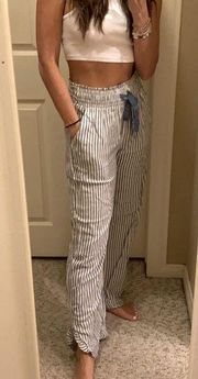 Aerie New  Ruffle High Waisted Lounge Pants