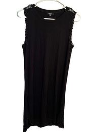 Premise Studio Sleeveless Swing Dress Black