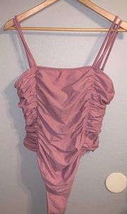 Pink Lily pink one piece swimsuit