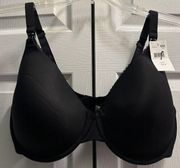 Motherhood Intimates Black Underwire Nursing Bra NWT 40DDD