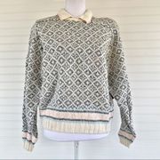 Vintage New with tag Liz Sport knit sweater Size L