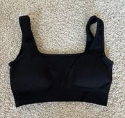 Black Sports Bra