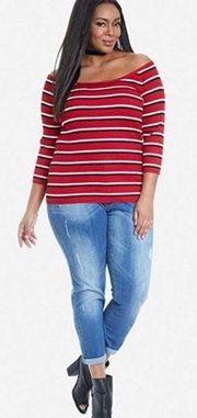 Fashion to Figure stripe sweater