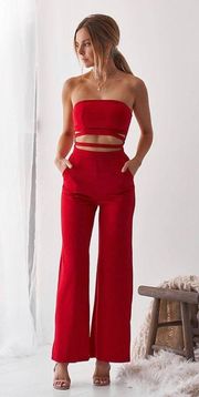 Red Jumpsuit