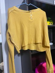 cropped sweater