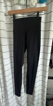 Lululemon Black  Align Leggings size 2 euc