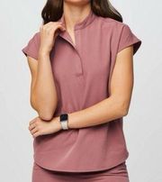 FIGS WXXSW1003 “Rafaela” Mauve Oversized Scrub Top Size S