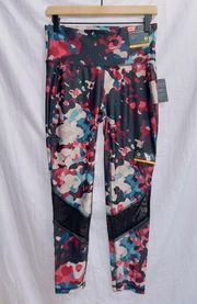 Xersion NWT High Waisted Printed 7/8 Length Athletic Ankle Leggings size medium