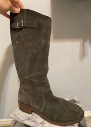 Suade Riding Boots