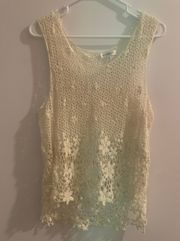 Crochet Knit Top