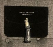 Marc Jacobs “Decadence” Black Velvet Cosmetic Pouch NWOT