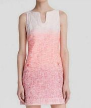 🎉2xHP🎉 Cynthia Steffe neon pink ombré shift dress / 12 / Excellent condition