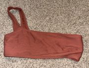 One Strap Bathing Suit Top