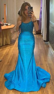 Blue Prom Dress