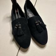 Karl Lagerfeld tassel clover flats loafer 7