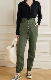 Tedi Tapered High Rise Green Pants Size 24