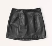 Black Leather Skirt