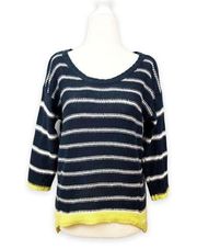 RD Style Nautical Colorblock Striped All-Season Sweater