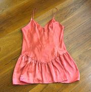 90s Vintage Victoria Secret Satin Peplum Teddy