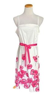 NWT Women Macys Alyn Paige Vintage Floral Sleeveless Fit & Flare Dress Sz 15/16